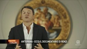 A Stasera Italia Matteo Renzi ha presentato in anteprima il suo documentario | VIDEO