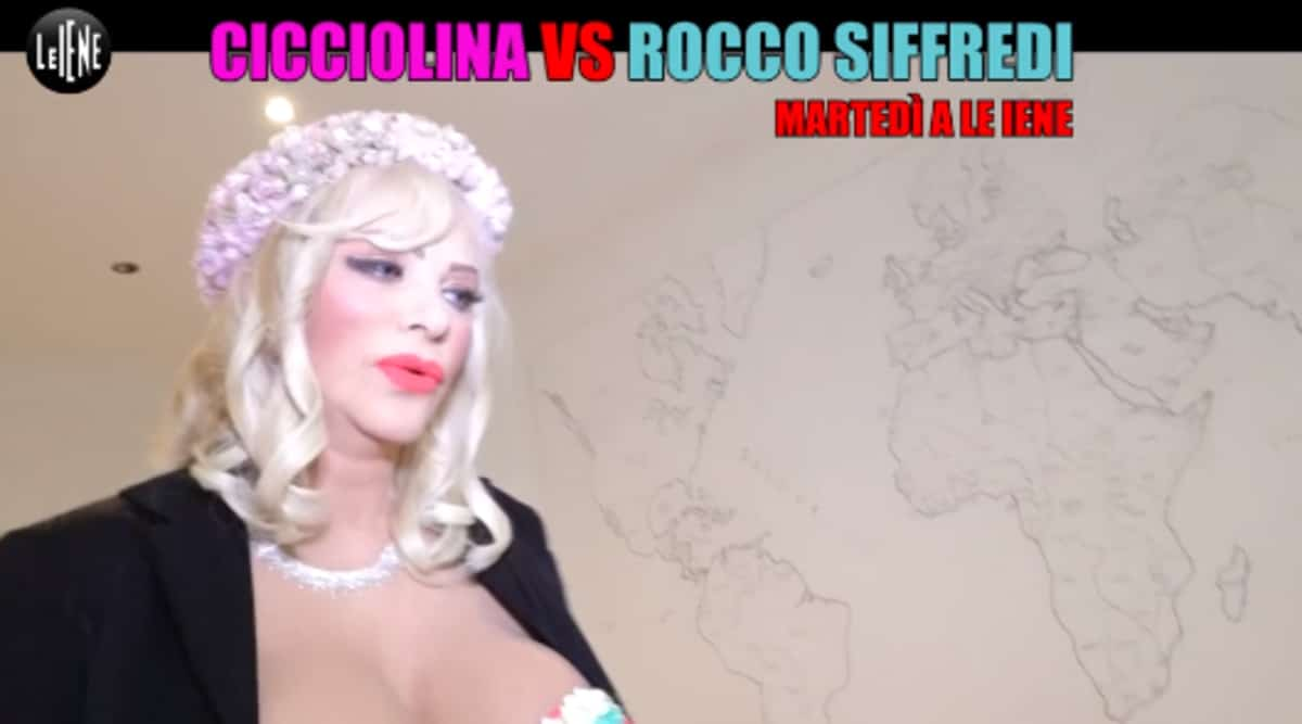 Ilona Staller contro Rocco Siffredi a Le Iene | video Mediaset