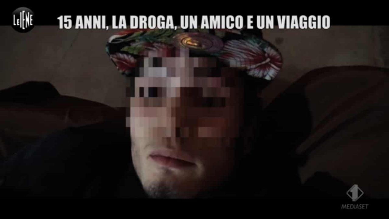 le iene droga ragazzo 15 anni video mediaset streaming servizio