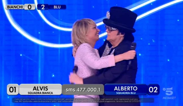 Renato Zero ospite ad Amici 2019 Serale con Maria De Filippi