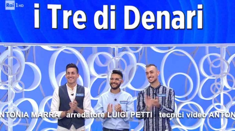 I Tre Di Denari Lanciano Reazione A Catena 2020 Con Un Ballo Video Rai