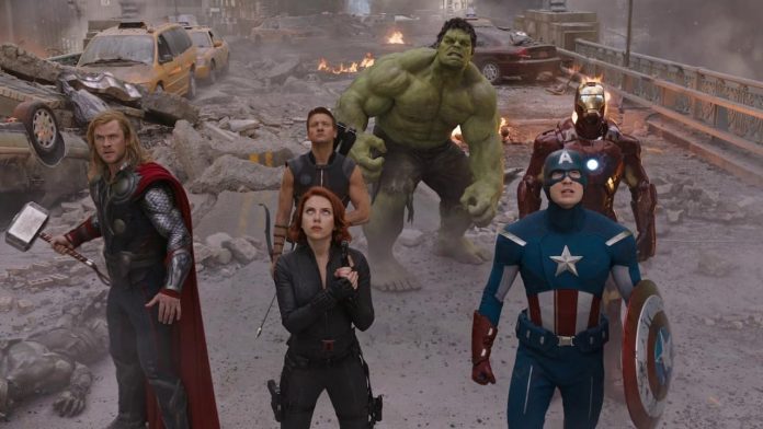 The Avengers, una scena del film