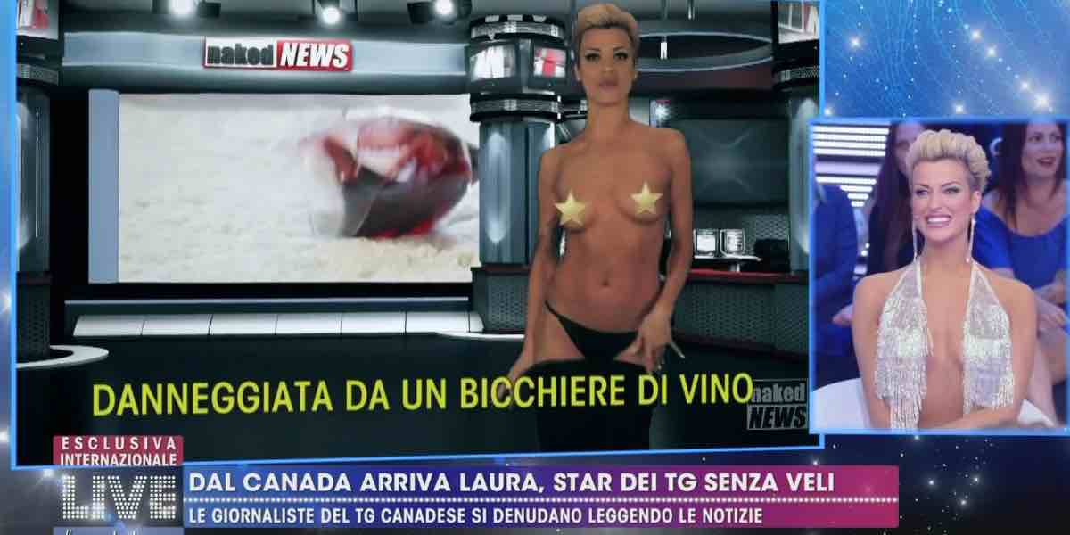 Laura Desiree Giornalista Naked News A Non La D Urso Video Mediaset