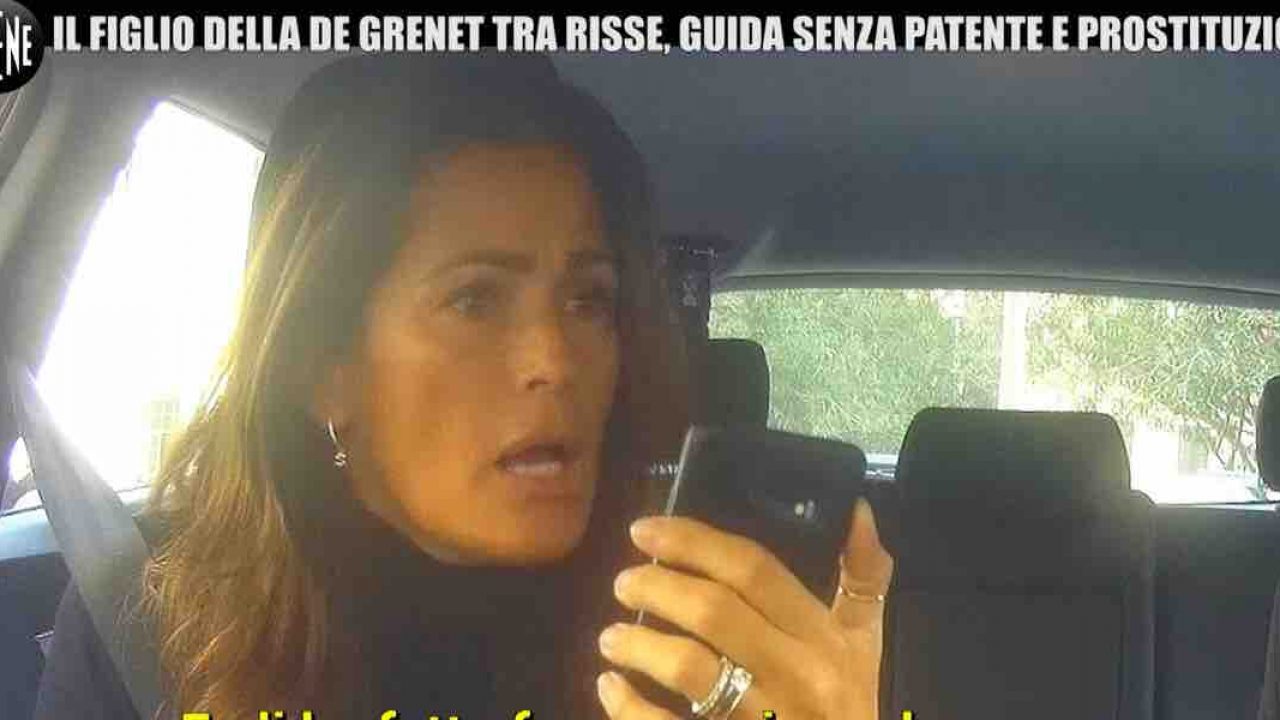 Scherzo Samantha De Grenet a Le Iene: il figlio Brando spericolato: guida  senza patente e rissa col Brasiliano | Video Mediaset