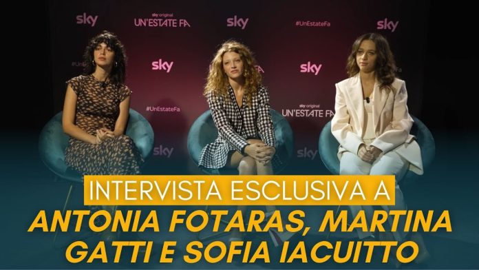 Antonia Fotaras, Martina Gatti e Sofia Iacuitto