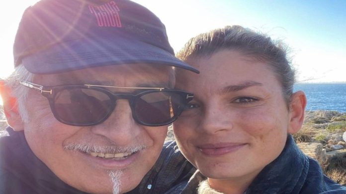 Emma Marrone con il papà Rosario