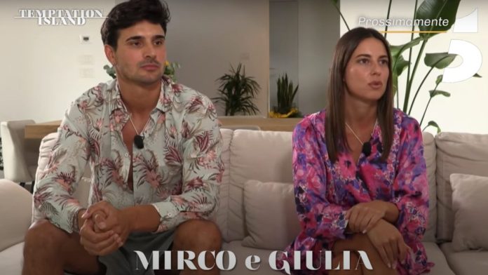 Mirco e Giulia, terza coppia Temptation island 2024