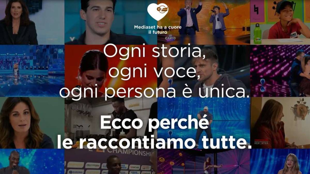 Mediaset celebra il valore della diversità e dell’inclusione: “Ogni storia, ogni voce, ogni persona è unica”