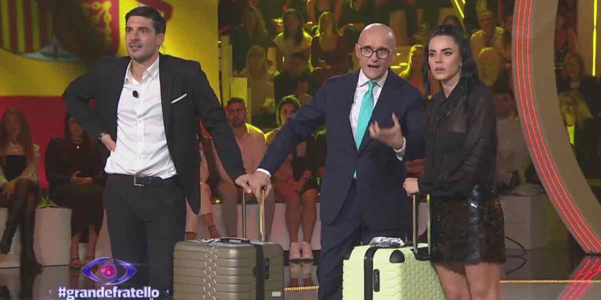 Grande Fratello 2024, il ritorno di Shaila e Lorenzo dal GF spagnolo e il confronto con Javier ed Helena | Video Mediaset