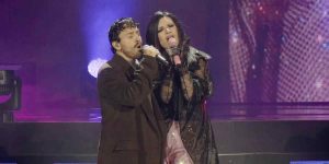 Laura Pausini duetta a Roma con Aiello sulle note de