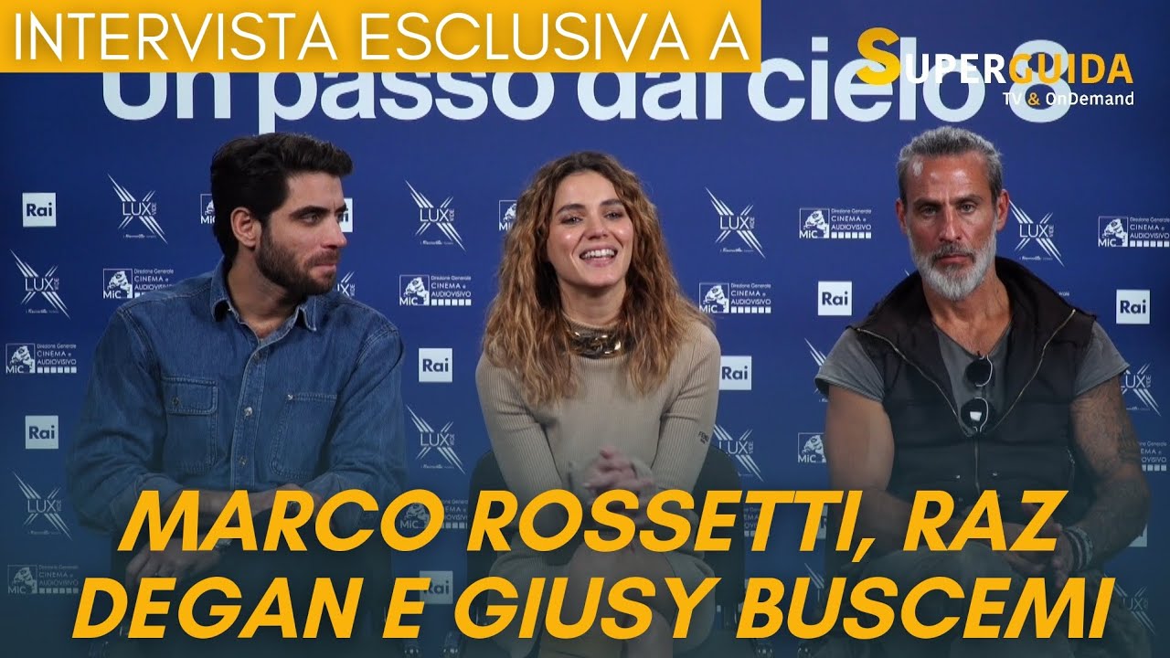 “Un passo dal cielo 8”, intervista a Giusy Buscemi, Marco Rossetti e Raz Degan