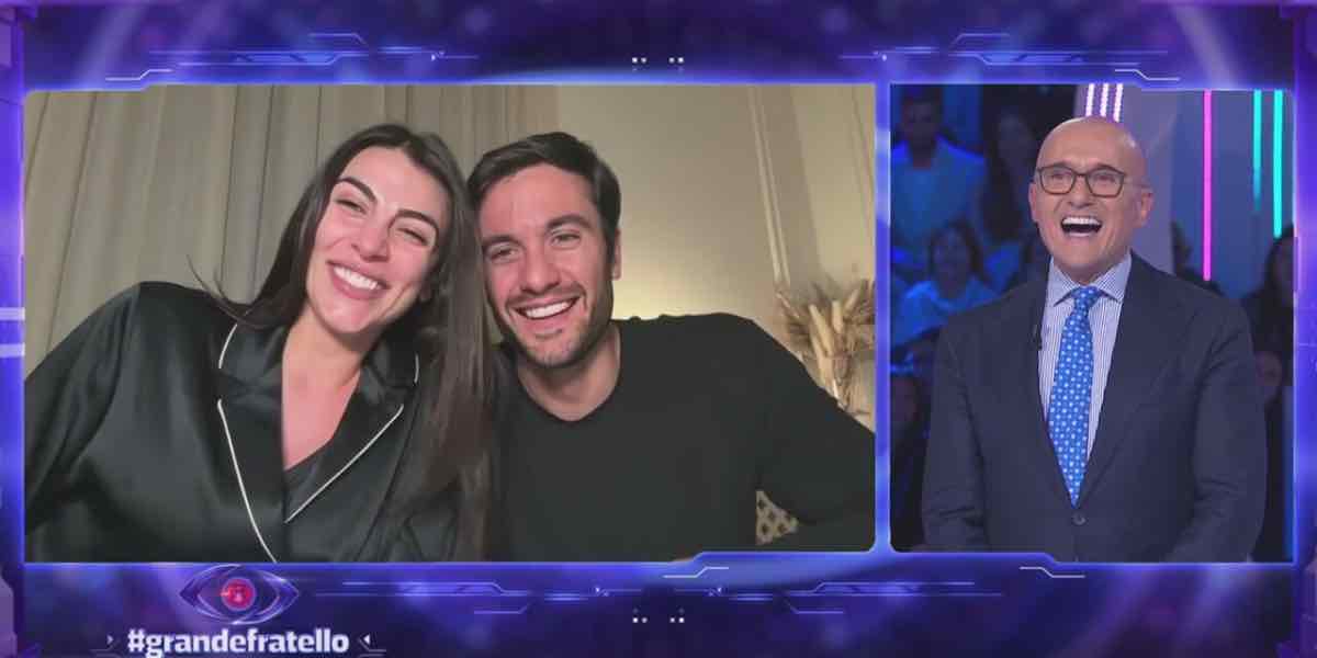 Giulia Salemi e Pierpaolo Pretelli al Grande Fratello: è nato il figlio Kian | Video Mediaset