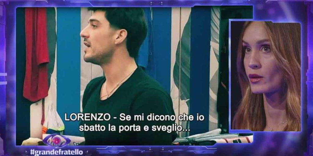 Lorenzo contro Helena al Grande Fratello