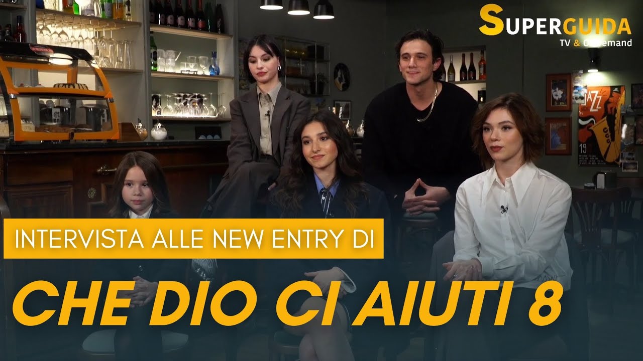 “Che Dio ci aiuti 8”, intervista a Bianca Panconi, Ambrosia Caldarelli, Tommaso Donadoni, Ludovica Ciaschetti e Gaia Bella