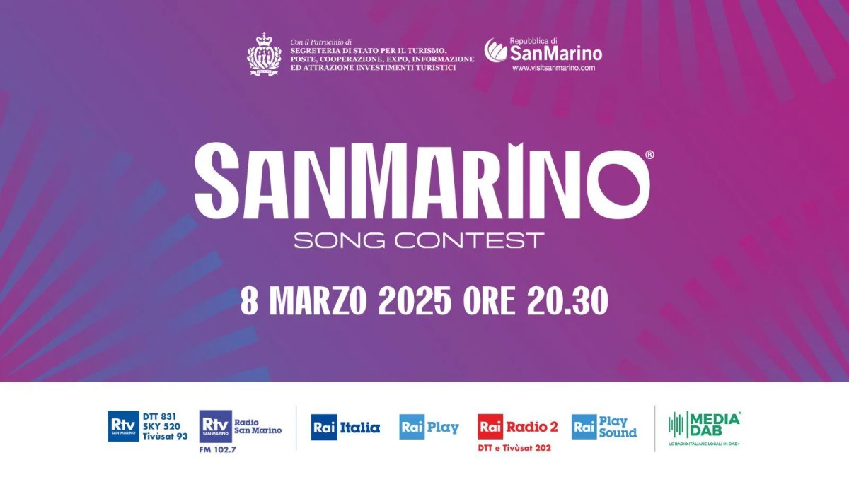 San Marino Song contest 2025: quando in tv, ospiti e cantanti italiani in gara